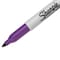 Sharpie Fine Tip Permanent Marker, Fine Bullet Tip, Purple, PK12 30008 - alternate 5